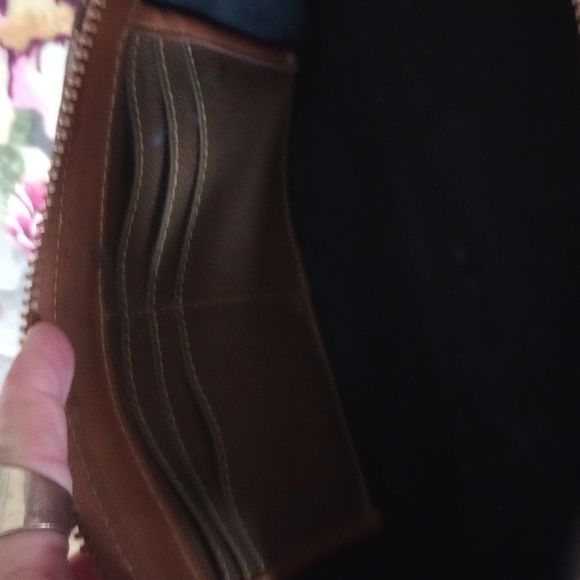 Vintage Bone and Brown All Leather Dooney & Burke - Picture 11 of 11